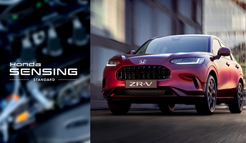 The all new Honda ZR V SUV  A Captivating Presence with Honda Sensing Technology